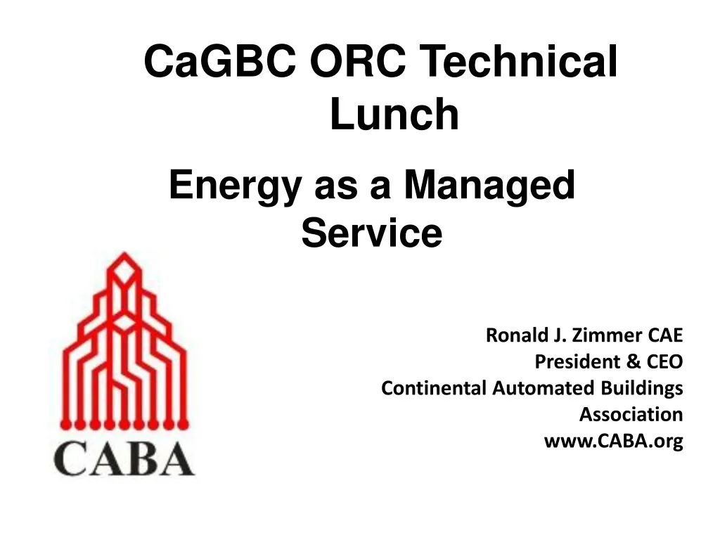 cagbc orc technical lunch
