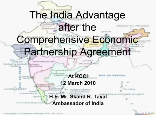 The India Advantage after the Comprehensive Economic Partnership Agreement