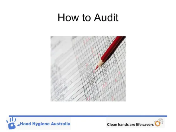 How to Audit