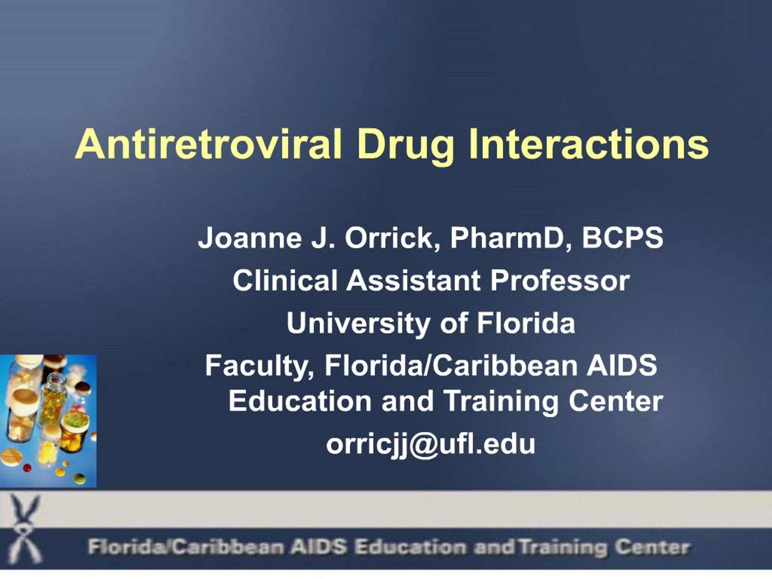 PPT - Antiretroviral Drug Interactions PowerPoint Presentation, free ...