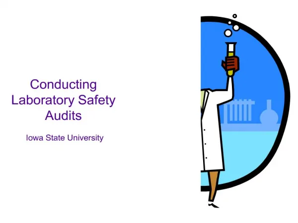 Conducting Laboratory Safety Audits