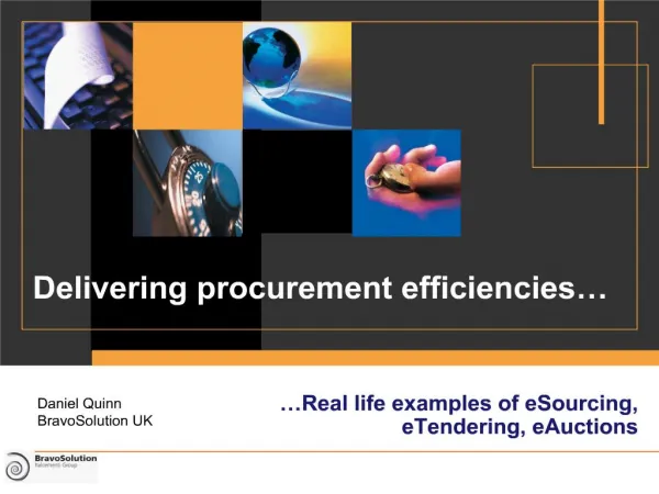 Delivering procurement efficiencies