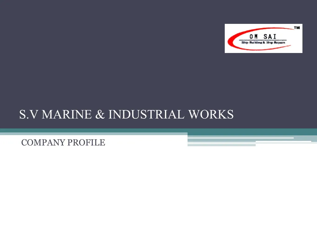 s v marine industrial works