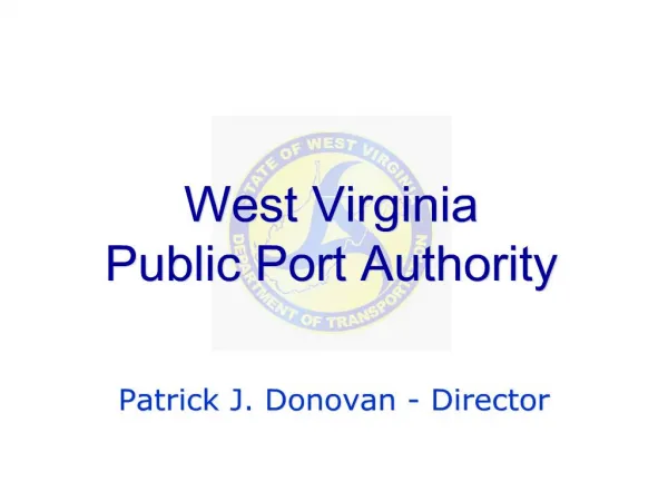 West Virginia Public Port Authority