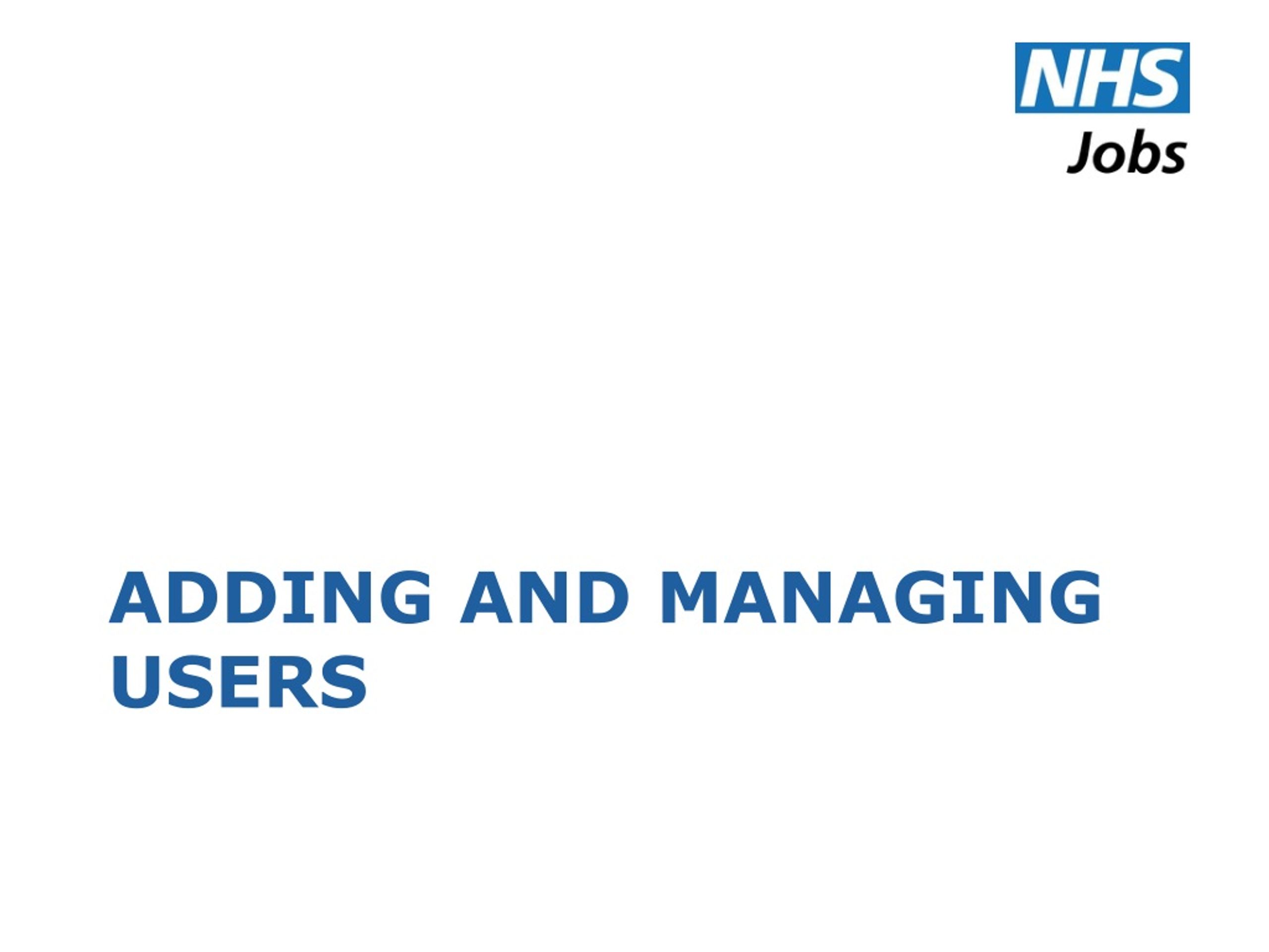 PPT - Adding and Managing Users PowerPoint Presentation, free download ...