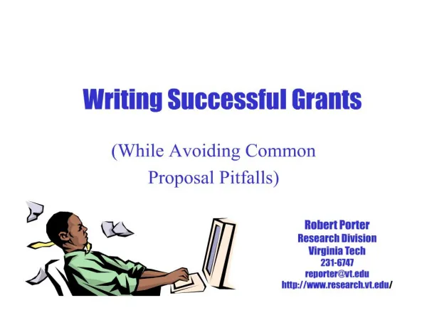 Writing Successful Grants