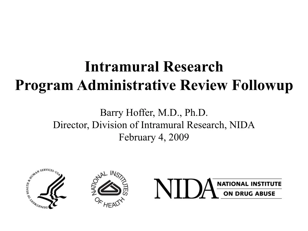 intramural research program administrative review