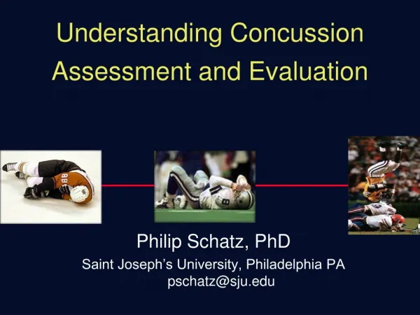 Understanding Concussion Assessment and Evaluation