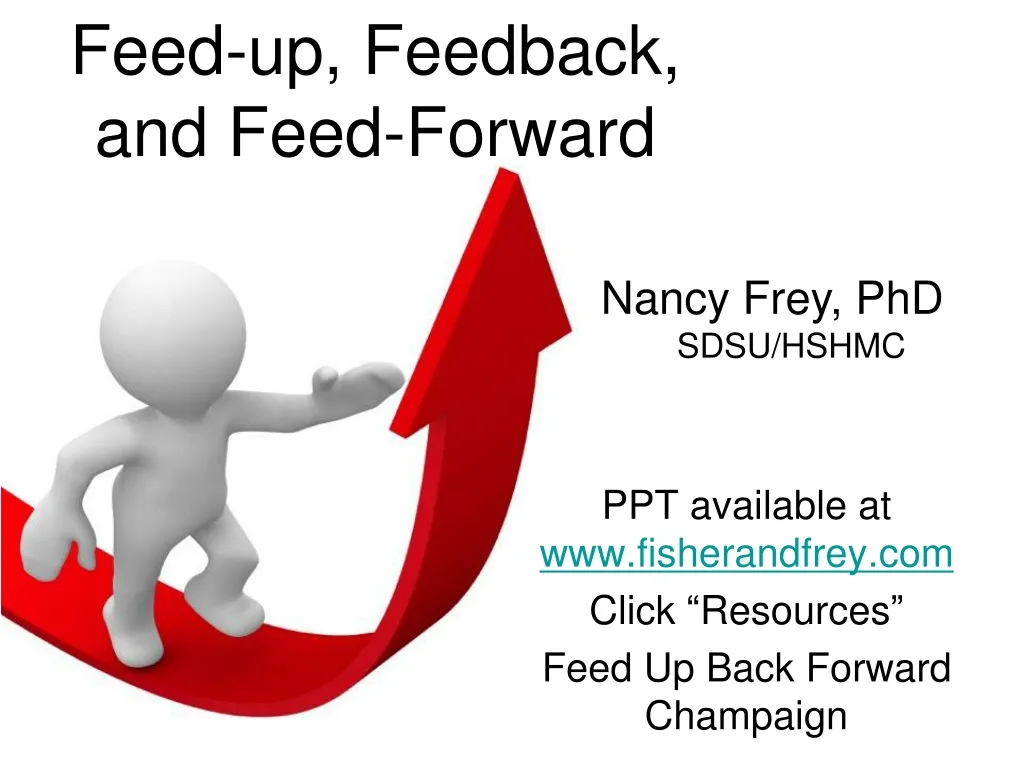 feed up feedback and feed forward