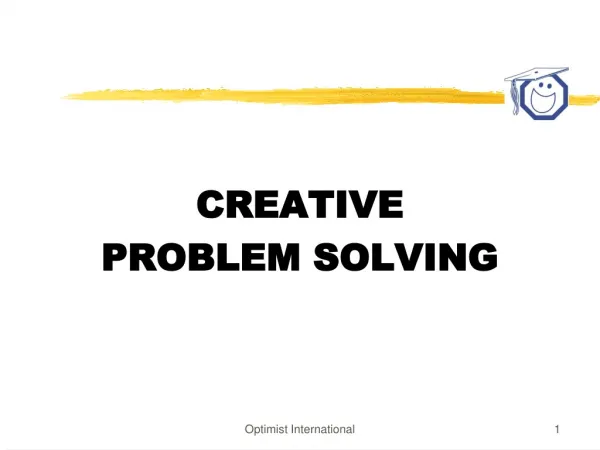 CREATIVE PROBLEM SOLVING