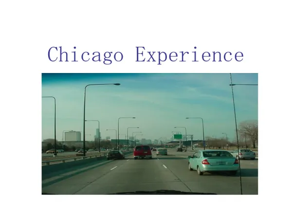Chicago Experience