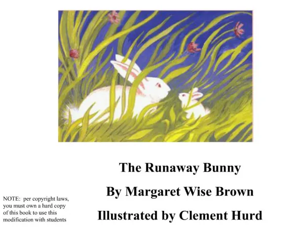 The Runaway Bunny ppt