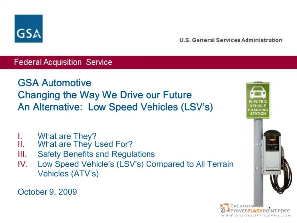GSA Automotive Changing the Way We Drive our Future