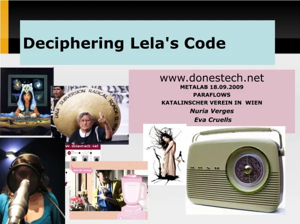 Deciphering Lela's Code