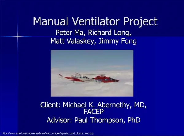 Manual Ventilator Project