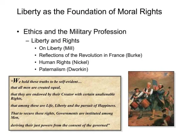 Liberty as the Foundation of Moral Rights