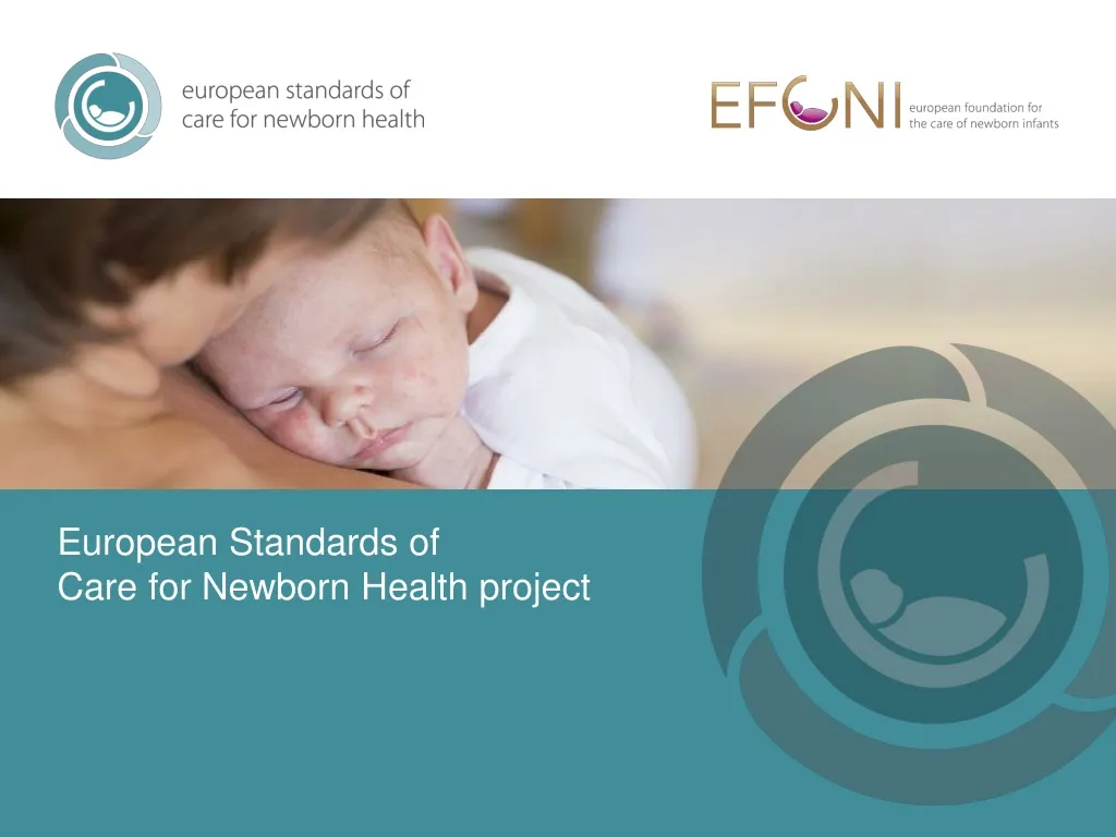 european standards of care for newborn health project