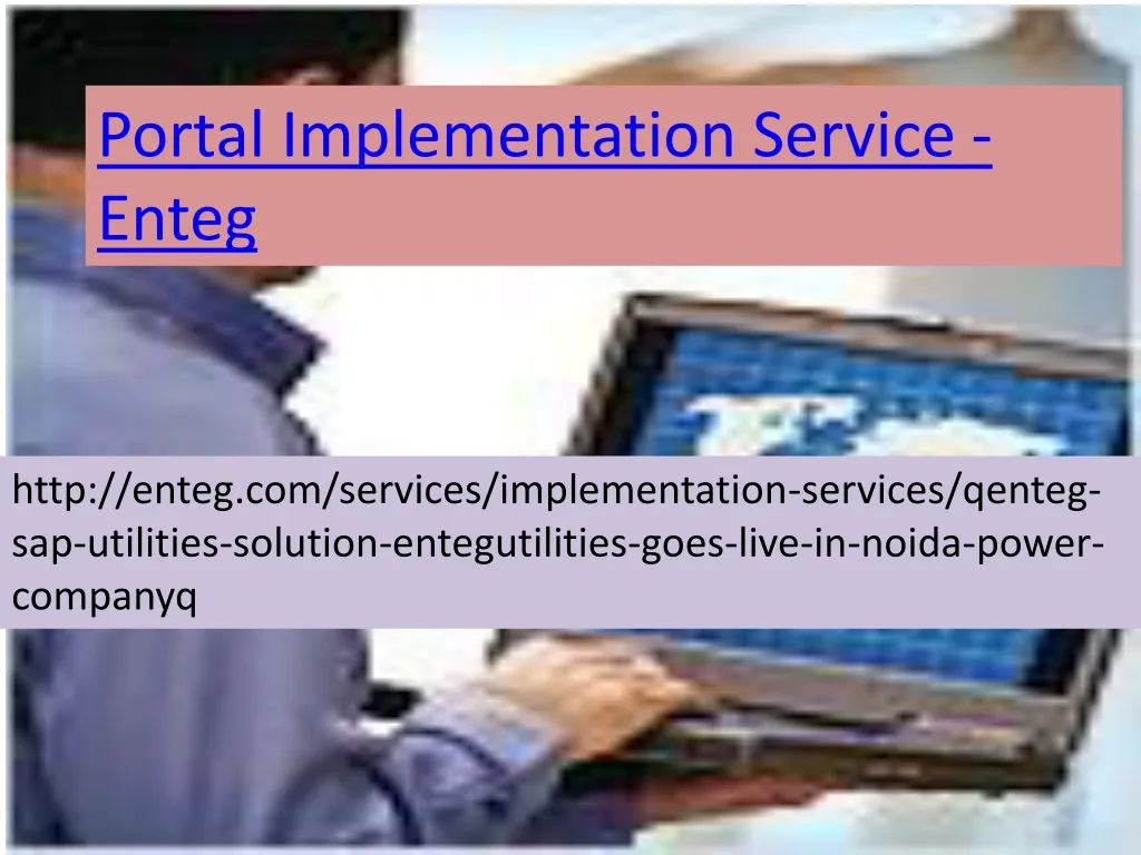 portal implementation service enteg