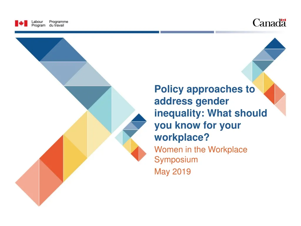 policy approaches to address gender inequality what should you know for your workplace