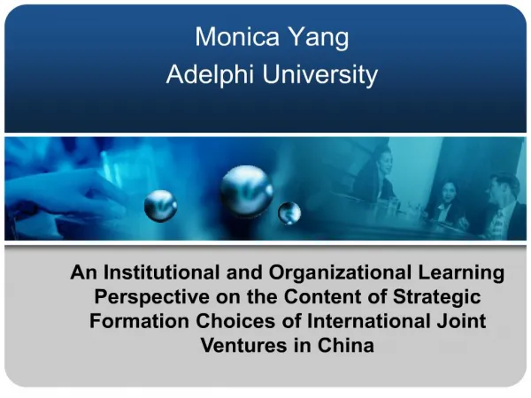 Monica Yang Adelphi University
