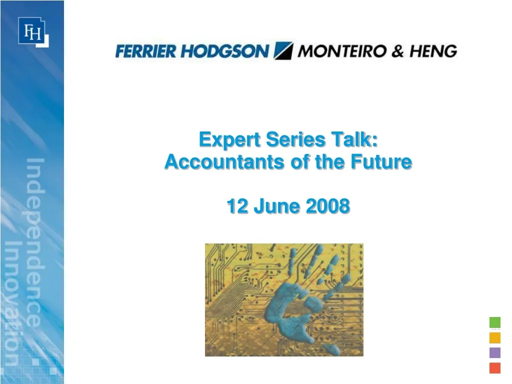 expert series talk accountants of the future 12 june 2008