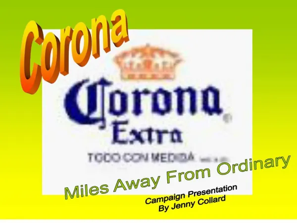 Corona History