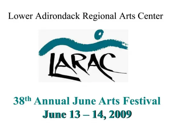 Lower Adirondack Regional Arts Center