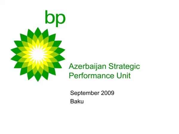 Azerbaijan Strategic Performance Unit