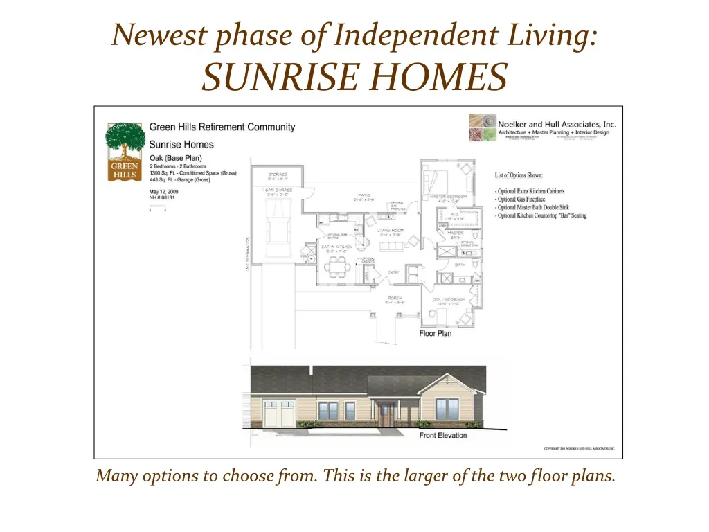 newest phase of independent living sunrise homes