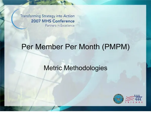 Per Member Per Month PMPM