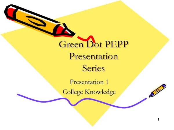 Green Dot PEPP Presentation Series