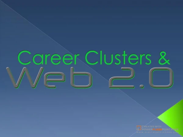 Bigham-Career Clusters Web 2.0