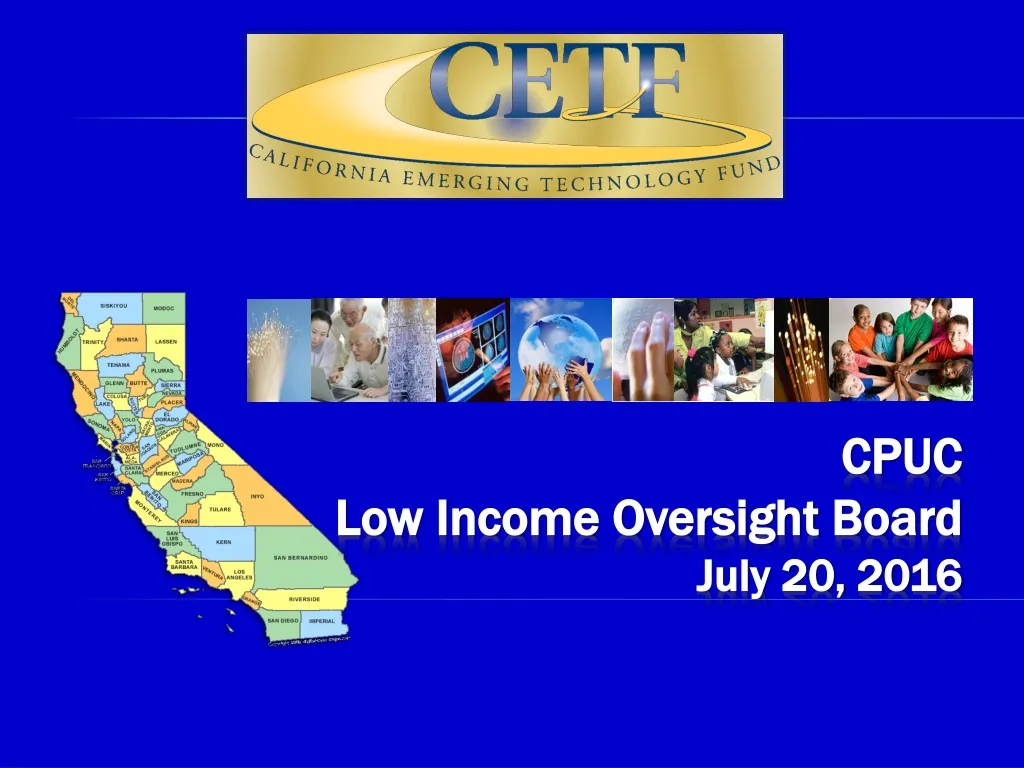 cpuc low income oversight board july 20 2016