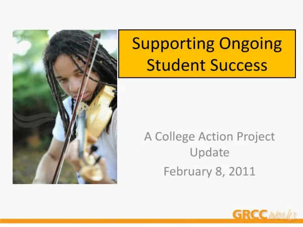 Supporting Ongoing Student Success