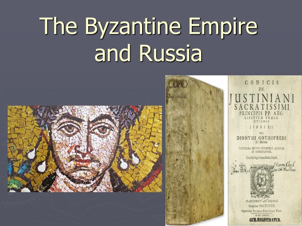the byzantine empire and russia