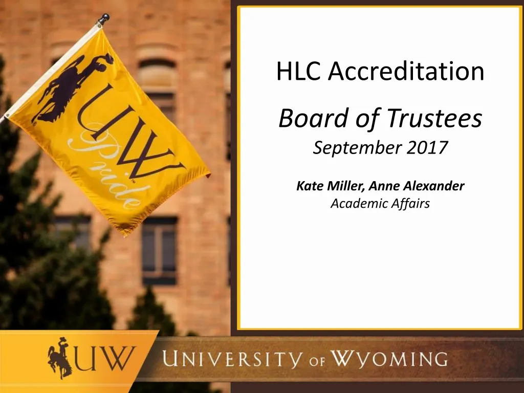 hlc accreditation board of trustees september