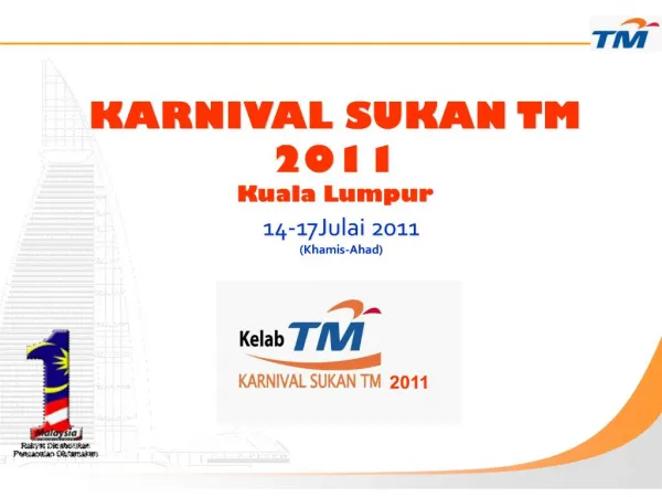 KARNIVAL SUKAN TM 2011 Kuala Lumpur