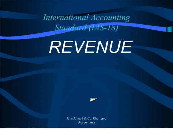 International Accounting Standard IAS-18