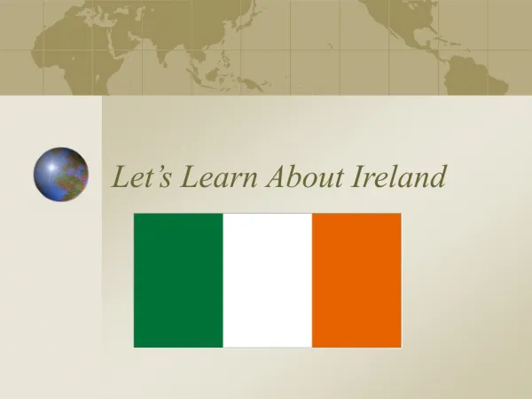 Let’s Learn About Ireland