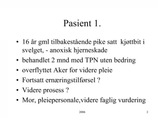 Etiske problemer ved ern ringstilf rsel og opph r - slide 1