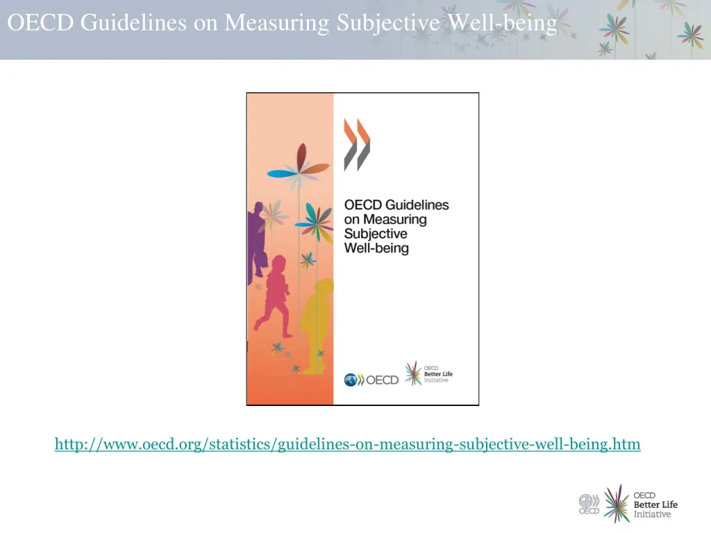 oecd guidelines on measuring subjective well being