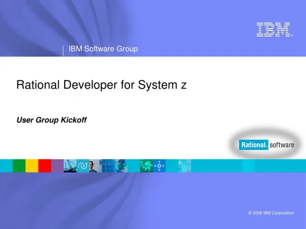 Rational Developer for System z