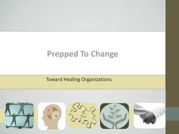 Toward Healing Organizations