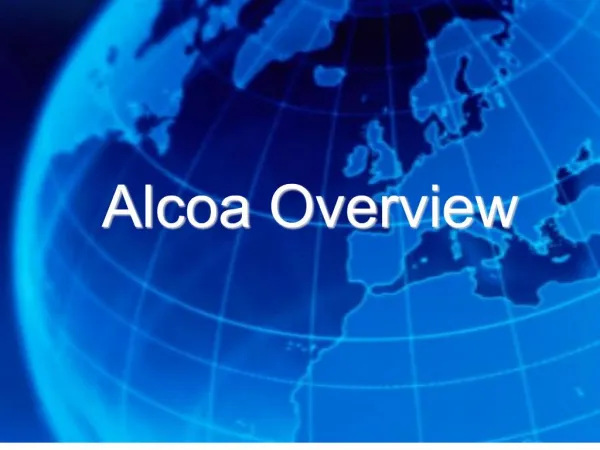 Alcoa Overview