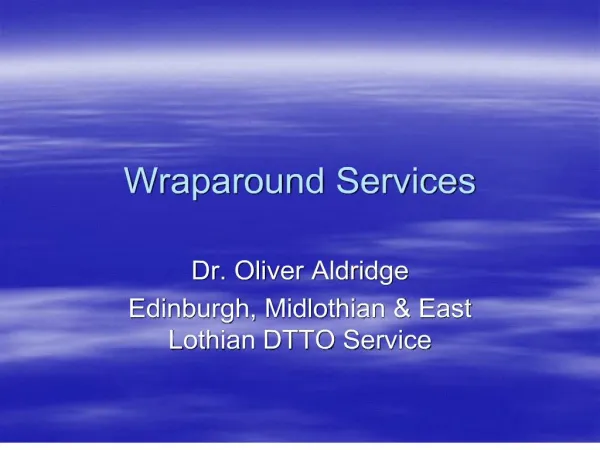 Wraparound Services