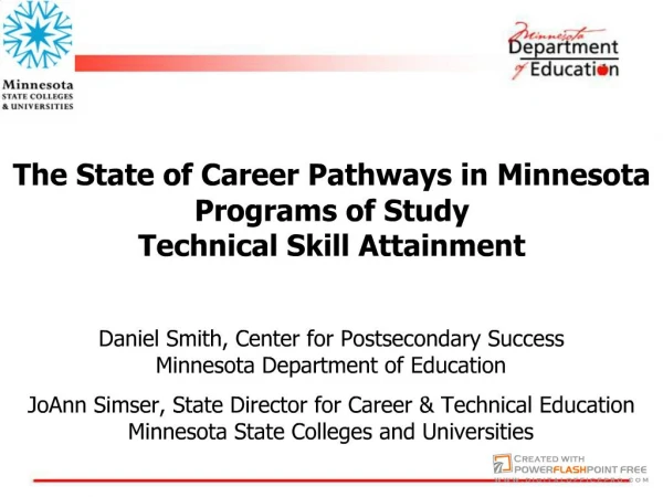 The State of Career Pathways in Minnesota