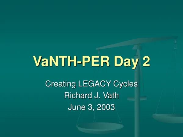 VaNTH-PER Day 2