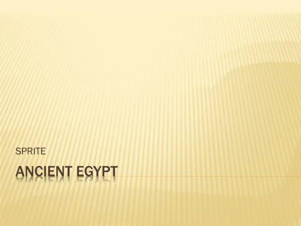 Ancient Egypt