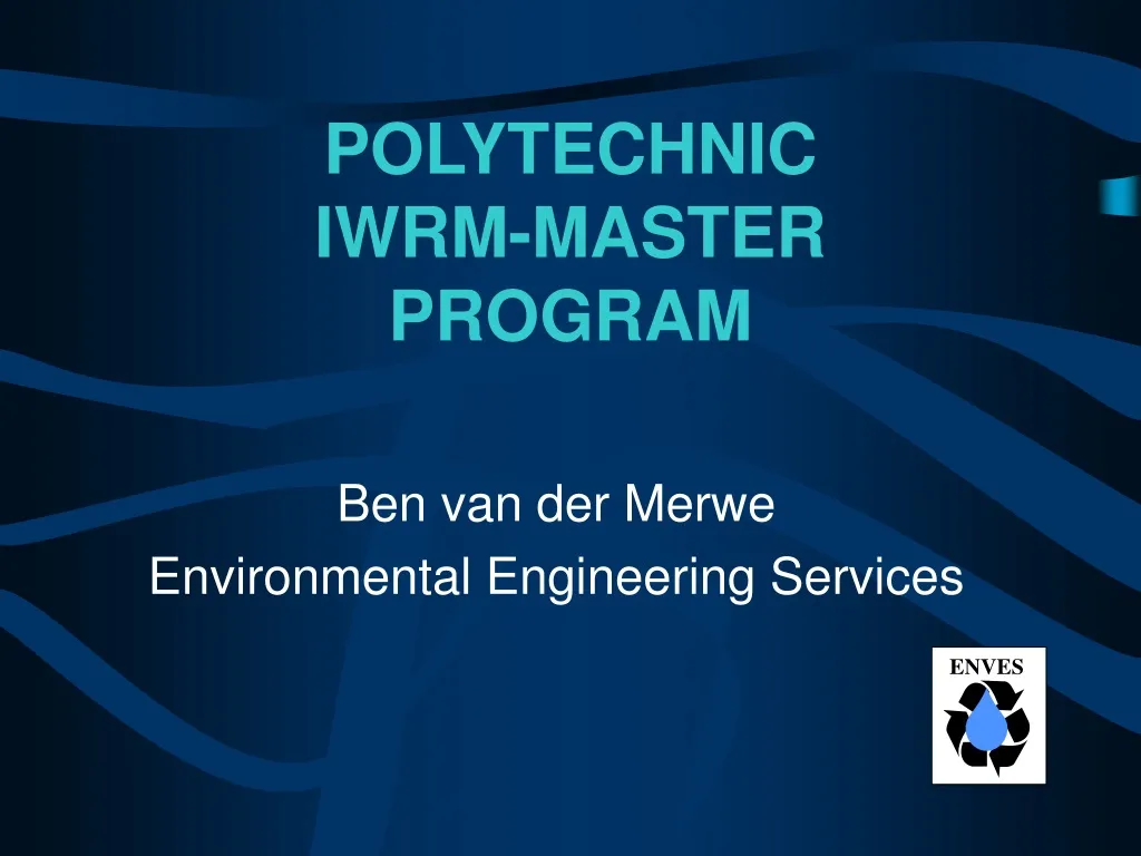polytechnic iwrm master program