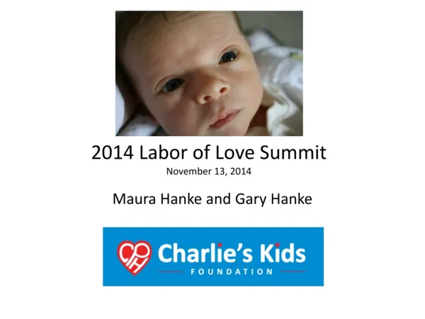 2014 Labor of Love Summit November 13, 2014